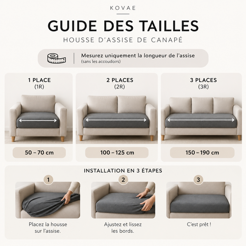 Pack Housse Canapé d’Angle – 2 Assises + Méridienne