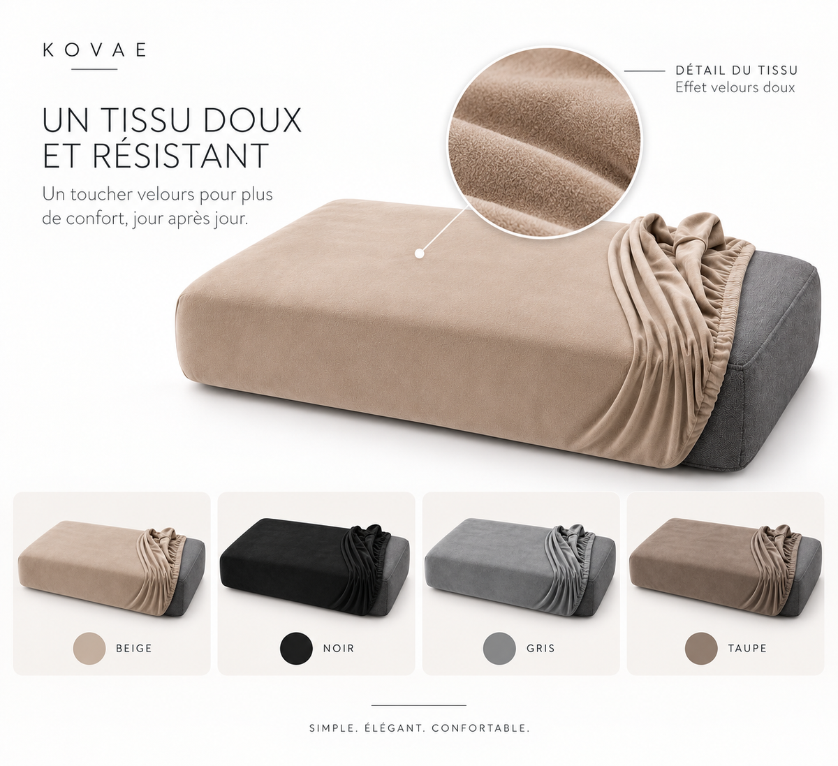 Housse d'assise Kovae